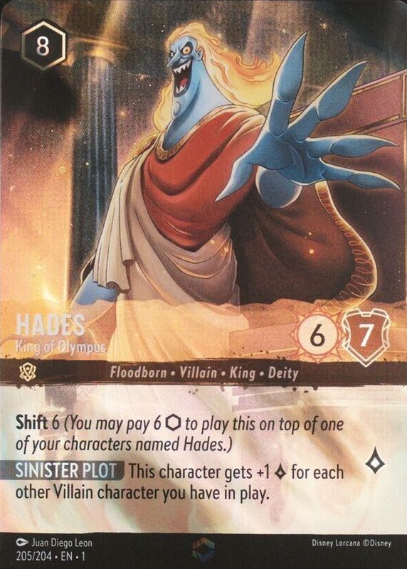 PSA10Disney Lorcana ハデス#205 人気の新作 Psa10Disney Lorcana eBay | 205 Hades その他 - その他
